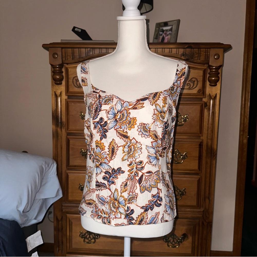 Old Navy Floral Tank NWT